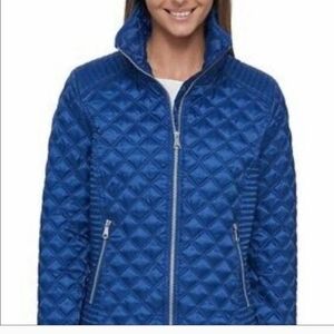 Marc New York Quilted Jacket with Zipper Details